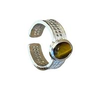 Bagues de rencontre délicates Bagues d ' ouverture en pierre vintage Bijoux de doigt Texture en alliage Convient pour un usage décontracté et formel Attraper des bijoux de doigt Convient pour un usage