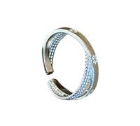 Bagues de rencontre délicates Bagues d ' ouverture en pierre vintage Bijoux de doigt Texture en alliage Convient pour un usage décontracté et formel Attraper des bijoux de doigt Convient pour un usage