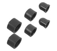 Bagues de Skateboard en Polyuréthane Noir 12 16 18mm pour trucks | Coussinets Résistants, Absorption des Chocs, Virages Stables, Accessoires Longboard pour Entretien et Pratique du Skateboard