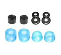 Bagues de skateboard rigides - Pièces de rechange de 16 mm de diamètre, bagues de support de patins à roulettes à quatre roues, coussinets de support de bascule | Pour entraînement de croiseur en
