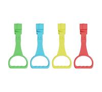 Bagues de traction pour bébé Playpen - 4 anneaux d'extraction de berceau pour bébé, poignées de soutien du pied pour entraînement à la marche | Anneaux de traction ergonomiques pour bébé