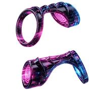 Bagues D'EntraîNement En Silicone Pour Les Hommes, Boucles De Fitness AntidéRapantes à L'éPreuve Pour La Force Et L'EntraîNement D'Endurance-D-8
