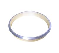 Bagues d'étanchéité en aluminium - Joint de rechange plat, adaptateur de raccord de tasse en métal, matériel de boissons au thé, composant de machine à sceller, équipement de cuisine de restaurant