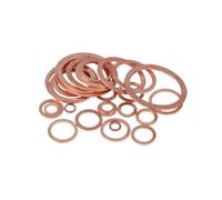 Bagues d'étanchéité en cuivre, Rondelle d'étanchéité à joint plat en laiton M10.5-M20 1.5mm 10/20 pièces(M20x26x1.5 10Pcs)