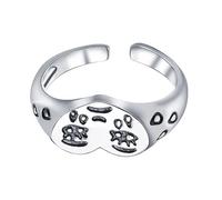 Bagues d'expression émotionnelle avec cœur brisé, confortables à porter, alliage résistant, ajustement confortable, bijoux pour adolescents, idées de cadeau tendance