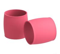 Bagues Élastiques Silicone Pour Ruban Guidon 32mm | Matériau silicone , résiste UV et pluie, flexible et pour robuste, pour vélo de route, finition propre(Pink)