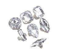 Bagues empilables en oxyde de zirconium - Bijoux de corps pour anniversaire de mariage - Ensemble de bijoux d'eau pétillante