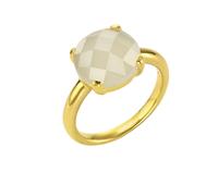 Bagues en argent 925 pour femmes pierre véritable bague Jamelli en argent ste...