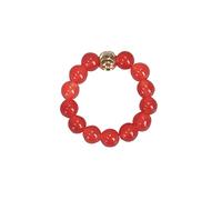 Bagues en cristal pour femmes et filles - Perles de corde élastiques empilables - Pierres précieuses - Bagues de bijoux pour meilleures amies, taille unique, Pierre naturelle, Aucune pierre précieuse