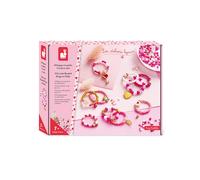 Janod Kit de création 10 bagues en perles Lovely à créer – Les Ateliers Bijoux – Dès 7 ans