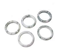 Bagues en pierres uniques - Bijoux de mode faits main pour une vie en pleine conscience et un style personnel (Burmese Jade (Jade Birman))