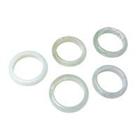 Bagues en pierres uniques - Bijoux de mode faits main pour une vie en pleine conscience et un style personnel (Celadon Jade (Jade Céladon))