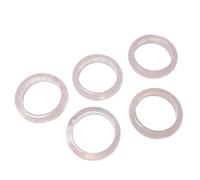 Bagues en pierres uniques - Bijoux de mode faits main pour une vie en pleine conscience et un style personnel (Rose Quartz (Quartz Rose))