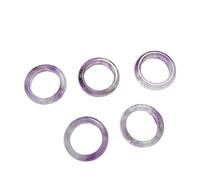Bagues en pierres uniques - Bijoux de mode faits main pour une vie en pleine conscience et un style personnel (Amethyst (Améthyste))