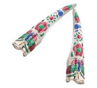 Bagues Griffes D'ongles 2pcs Fer Style Qing pour Cosplay | Bouts de Doigts, Réutilisables et Confortables, pour Théâtre et Scène, Finition Vintage Luxueuse