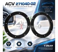 Bagues haut-parleurs compatibles avec Citroen C8, Evasion, Peugeot 306 - 1 paire