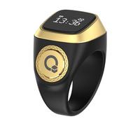 Bagues intelligentes imperméables | Bague compteuse de compte | Compteurs électroniques numériques | Anneau intelligent rechargeable | Prend en charge plusieurs langues pour musulmans