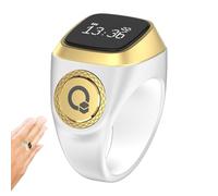 Bagues intelligentes pour Hommes - Calculatrices électroniques numériques | Bague Intelligente Rechargeable Disque pour Homme avec écran Compatible Plusieurs Langues