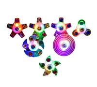 Bagues Lumineuses Pour Enfants, Petits Jouets, Doigts, Gyroscope Spirale Tournant, Bracelet, Cadeau De Vacances, Récompenses, Nouvelle Collection