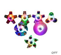 Bagues Lumineuses Pour Enfants, Petits Jouets, Doigts, Gyroscope Spirale Tournant, Cadeau De Vacances, Récompenses Q0kb