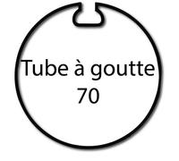 Bagues moteur Becker R 45 mm pour tube à goutte 70 mm