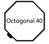 Bagues moteur FAAC 35 mm tube octogonal 40 - A3505_0502S