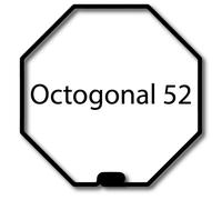 Bagues moteur FAAC 45 mm tube octogonal 52 - A4505_0511S