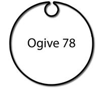 Bagues moteur FAAC 58 mm tube rond 78 avec ogive - A5805_0502S