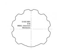 Bagues moteur volet roulant Elero Revoline M - Imbac, Eckermann 65