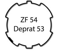 Bagues moteur volet roulant Gaposa XQ50 - ZF 54