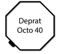 Bagues moteur volet roulant Simu-Somfy - Deprat Octo 40