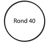 Bagues moteur volet roulant Simu-Somfy - Rond 40 x1-1.5 mm