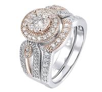 Bagues pour index pour femmes - Bague complète pour femme - Anneaux en polystyrène, 8, Métal, Pas de pierre précieuse