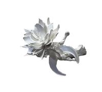 Bagues pratiques et robustes réglables en cuivre mettant en valeur les fleurs de cereus nocturnes - Portable pour femme tendance - Bijoux tendance - Bijoux artistiques nature