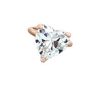Bagues sûres et légères en forme de cœur pour photographie de nouveau-né, bagues professionnelles en strass, accessoires de séance photo, 1 bague en strass pour bébé