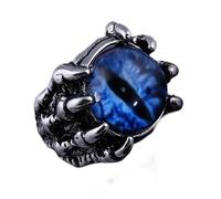 Bagues vintage en forme de patte de loup, œil de démon, bijoux pour femme et cadeau en alliage texturé, bijoux pour usage quotidien et fête, Comme décrit, Produit conforme à la description.