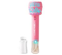 Baguette à bulles automatique: souffleur jouet portable, solution amusante incluse, légère et sûre, batterie longue durée | Jouet interactif extérieur pour fête d'anniversaire, gi