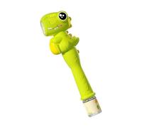 Baguette à Bulles pour, Machine à Bulles Automatique Rechargeable, Jouet Dinosaure Portable avec lumière, Alimentation USB, Distributeur en ABS pour Jeux d'extérieur, pour de 3 Ans et