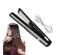 Baguette À Friser - Fer À Repasser Sans Fil USB 22x3x2,5 Cm | Petit Rechargeable ABS 4 Temps Réglables Portable Pour Un Chauffage Et Des Réglages De Température Réglables Pour Les