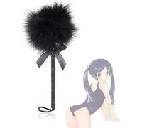 ̣ σ Baguette à Plumes, Outil De Nettoyage De Plumes Doux Et Confortable Avec Poignée Tressée Résistantee, Cadeau Pour Hommes Et Femmes