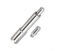 Baguette à vapeur à ajustement direct pour machines EC685, corps en acier robuste avec embouts remplaçables à un et triple trou (si)