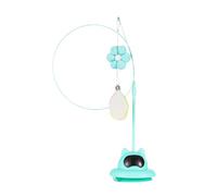 Baguette à ventouse pour chat - Teaser interactif pour jouer à l'intérieur, design d'action à ressort avec fixation suspendue, bâton pour chaton pour chat, exercice, stimulation, chasse, jouet amusant