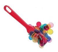 cavernedesjouets Baguette Baton ramasse jetons Rouge + 100 pions Loto magnetiques - kit Accessoires Bingo 2 en 1 - Set Jeu Kermesse et Carte