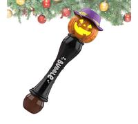 Baguette Bulles Halloween,Fabricant Automatique Bulles avec Lumières pour Halloween - Jouets D'été Cadeau D'anniversaire Pâques En Plein Air Garçons Filles