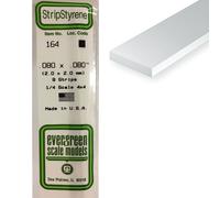 Baguette Carrée En Plastique 350 X 2 Mm , 9 Pcs