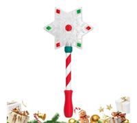 Baguette Carte-Débit pour Noël Décoration de Fête Flocon de Neige à Main | Baguette Porte-Carte Bancaire Festive Pour Caissiers Propriétaires de Boutiques Marchés Cafés et Comptoirs