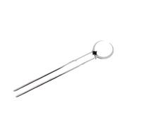 Baguette cheveux Bâtonnets à cheveux Vintage croissant de lune for femmes, épingles chinoises simples en forme U, bâtons disque, accessoires coiffure la mode