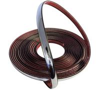 Carpoint Baguette décorative 2218521 chromée 9 mm x 8 m bande auto-adhésive 3M universelle