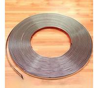 Baguette chromée autocollante universelle pour voiture 4 mm x 15 m