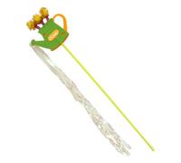 Baguette d'arrosoir pour chat - Jouet pour chaton d'intérieur - Jeu d'arrosoir en ruban avec de longs glands pour intérieur et maison
